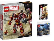 KLOCKI LEGO Marvel 76247 Hulkbuster: bitwa o Wakandę + DWA SUPER ZESTAWY!