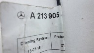 bundle electrical PRZEWODOW MERCEDES-BENZ E-KLASA W213 2016- A2139054809