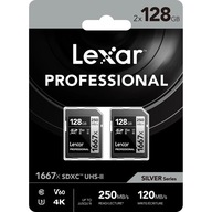 Lexar Professional 1667X SDXC UHS-II U3 (V60) - karta pamięci 128GB