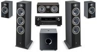 FOCAL THEVA N3 + N1 + CENTER + CUB EVO + DENON AVR-X2800H ŚWIETNE KINO 5.1