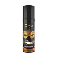 Orgie Dual Vibe! Kissable Liquid Vibrator wibrujący żel intymny Sex On P1
