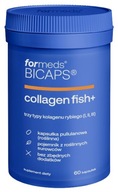 ForMeds BICAPS COLLAGEN FISH+ Trzy Typy Kolagenu Rybiego KWAS HIALURONOWY