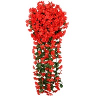 2 balíčky/šarža umelé visiace kvety realistické a živé farby pre