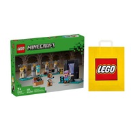 LEGO MINECRAFT č. 21252 - Zbrojnica + Darčeková taška LEGO