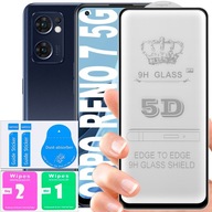 SZKŁO HARTOWANE do OPPO RENO 7 5G RENO7 MOCNA SZYBKA OCHRONNA NA EKRAN 5D