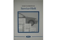 Ford książka serwisowa niemiecka serviceheft 1997