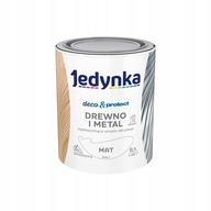 JEDYNKA D&P DREVO A KOV 0,7l BIELY MAT