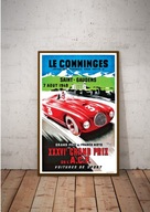 Stary Plakat Grand Prix FRANCE 1949r. 70x50cm