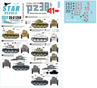 Star Decals 35-C1248 1/35 PzKpfw 38(t) Praga