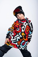 Dr.Crow Detská snowboardová mikina Crazy Style 12 - 14 rokov