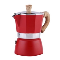 Kolbový tlakový kávovar kanvica na kávu 6 šálok viacfarebná