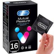 Prezerwatywy Durex MUTUAL Pleasure przedłużające sex 16 szt. prążkowane