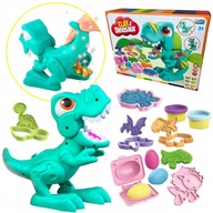 Plastová hmota Kreatívna sada Krmivo Dinosaura + Doplnky pre deti