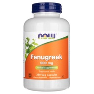 Now Foods Fenugreek Senovka grécka 500 mg 250 kaps