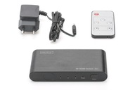 Przełącznik/Switch DIGITUS DS-45316 HDMI 3-portowy 4K 60Hz UHD 3D HDR HDCP