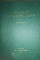 Dictionary of Economic Plants - J.C. TH. Uphof