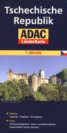 CZECHY Tschechische Republik mapa ADAC 1:300T