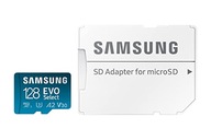 Karta pamięci microSDXC Samsung EVO Select 128 GB 130 Mb/s + adapter SD