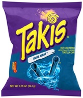 Chipsy Takis Tortilla Blue Heat ekstra ostre 92g