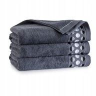 Ręcznik kąpielowy ZEN Zwoltex 100% bawełna egipska gruby 50x90 cm grafit