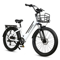 Elektrický bicykel Pánsky/Dámsky Samebike 750W 90KM 26" mestský Hrubá Pneumatika