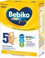 Bebiko Junior Nutriflor Expert 5 Odżywcze Mleko Dla Przedszkolaka 600g