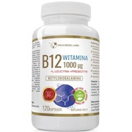 PROGRESS LABS Vitamín B12 1000mcg 120caps