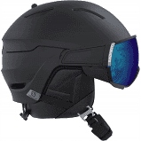 Salomon kask narciarski z goglami Driver S Helmet, Large/59-62cm, Czarny