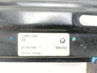 window regulator left rear part BMW 2 F44 9850393 9851139