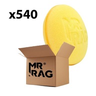 540× MR RAG Penový aplikátor žltý na vosky, politúry
