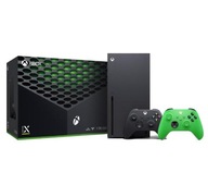 Konsola Xbox Series X + dodatkowy pad Microsoft XBOX zielony