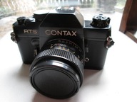 CONTAX RTS Z OBIEKTYWEM YASHICA 50 / 1,7