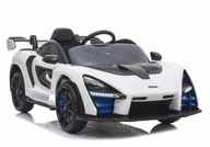 Auto na Akumulator McLaren Senna Biały Samochód Elektryczny dla Dzieci