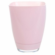 Osłonka doniczki szklana Amaranta 14.5cm różowa