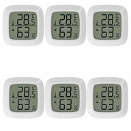 4 X MINI TERMOMETR POKOJOWY HIGROMETR CYFROWY LCD