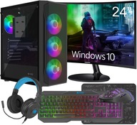 KOMPUTER GAMER i7 RTX 3050 16GB SSD 512GB + MONITOR 24 WINDOWS 10