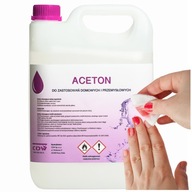 Aceton kosmetyczny 5L Remover Manicure Pedicure Hybrydy