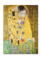 Drevené puzzle A3 Klimt - Bozk