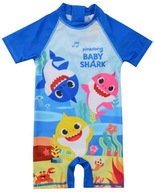 BABY SHARK KOMBINEZON kąpielowy strój PLAŻOWY UPF 50 UVA UVB 86/92 R508E