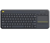 Logitech K400 Plus Tv klawiatura RF Wireless QWERTY Amerykański międzynarod