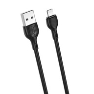 XO KABEL NB200 USB-LIGHTNING 1m 2,1A BLACK