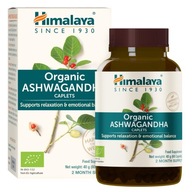 Himalaya Organická Ashwagandha Stres Pamäť Koncentrácia 60 tabliet