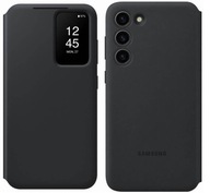 Flipové puzdro Samsung Smart View Wallet pre Galaxy S23 čierne