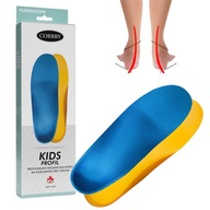 Wkładki do butów ortopedyczne dla dzieci KIDS PROFIL koślawość stóp i kolan