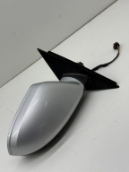 AUDI A6 C7 mirror zewetrzne right 6 PIN colour LX7W silver UK!