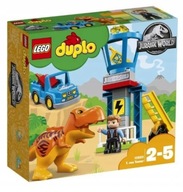 KLOCKI LEGO DUPLO 10880 WIEŻA TYRANOZAURA JURASSIC