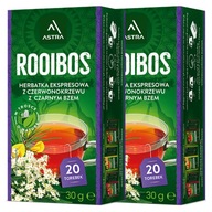 ČAJ ROOIBOS ASTRA ČIERNY BEZ 2x20 VRECÚŠOK