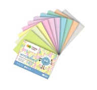 BLOK WYCINANKA PASTEL A4/10K 100G HAPPY COLOR, GDD