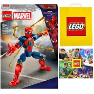 LEGO Marvel 76298 Duża Figurka IRON SPIDERMAN + Torba + Katalog LEGO 2024