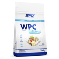 SFD WPC DELICIOUS 700g BIAŁKO KONCENTRAT WHEY PROTEIN MIĘŚNIE REGENERACJA